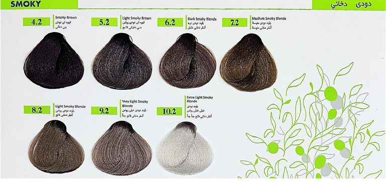 رنگ مو سوبارو Subaru سری دودی Smoky