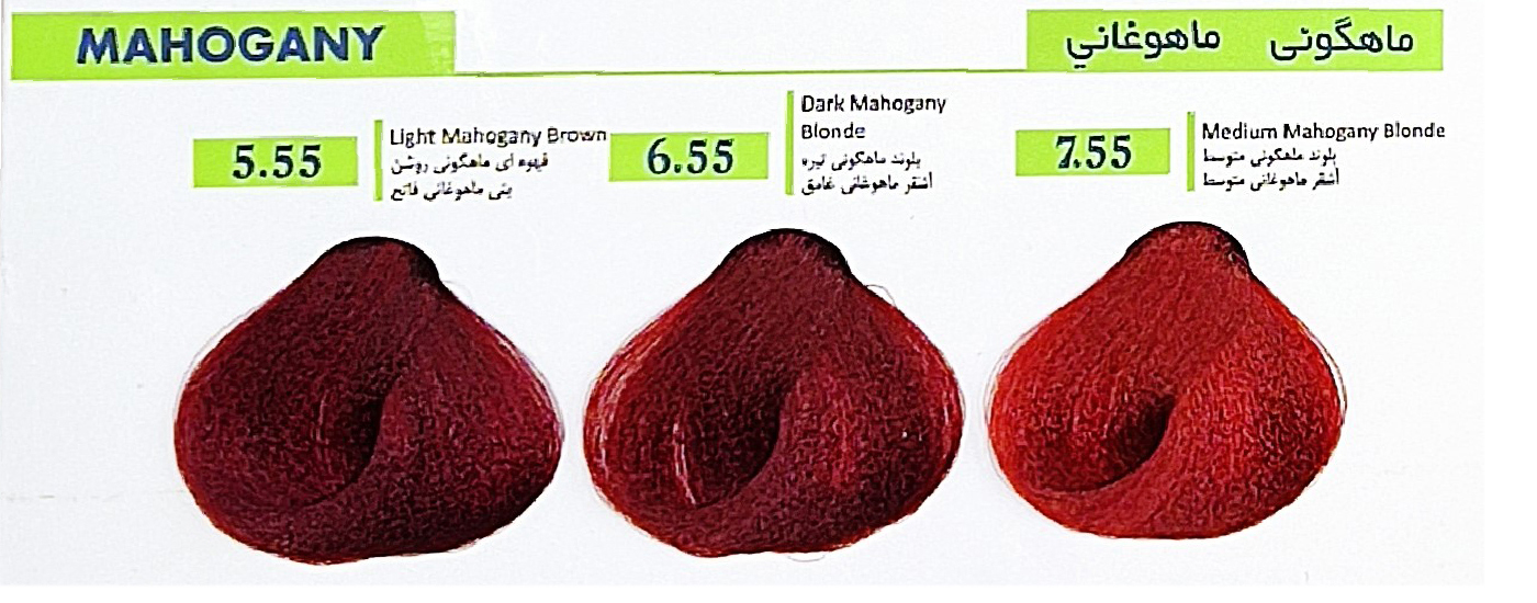 رنگ سوبارو سری ماهگونی